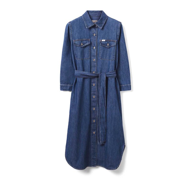 R.M. Williams Corunna Denim Shirt Dress image number 2